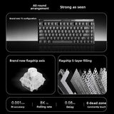 MADLIONS TITAN75 Turbo Magnetic Switch Gaming Keyboard Hot Swappable PBT Keycaps 8K