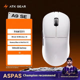 ATK A9 Ultra Dual 8K Wireless  Mouse Wired/Bluetooth Wireless /Star Flash Three-mode  PAW3950