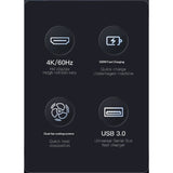 10-in-1 Gaming Console Dock for GPD WIN 4 (2025)  Portable Detachable Hub