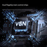 VGN Flying Dragon Y2 Pro Ultra Dual 8K Gaming Mouse Lightweight PAW3950 Bluetooth Tri Mode Ergonomic