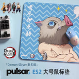 Pulsar ES2 esports game mouse pad α- Cell New Upgraded Material Demon Slayer Co branded Mouse Pad