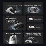 IPI HAZEX Wireless Gaming Mouse Dual 8K