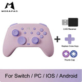 MOBAPAD N1S / N1 HD 2.4G Wireless Game Controller  Hall Effect Joystick Controller For Nintendo Switch PC Android iOS