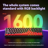 AULA Win60 Win68 HE Tastatur mit Magnetschalter, 8k RGB, Hot-Swap-fähig, kabelgebundene Tastatur, 8000 Hz, Abfragerate RT0.02 