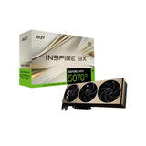 MSI GeForce RTX 5070 Ti 16G INSPIRE 3X OC PLUS Graphics Card Gaming Smart Standalone
