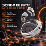 SONGX 06 Pro Ling Cage Bai Yuekui Edition Touch Screen Bluetooth Earphones ANC Active Noise Cancelling