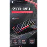 MACHENIKE K500-M61 Mechanical Keyboard with Analog Magnetic Swtich Rapid Trigger Mode 60% RGB 8K