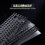 AJAZZ AKP846 Wired Mechanical keyboard with 10.1inch Touch Screen Hot Swap Gasket Structure