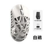 Wanling Beast Max Mouse 8k Dual Mode Paw3950 Wlmouse Magnesium Alloy Esports Mouse Lightweight Hollow Out