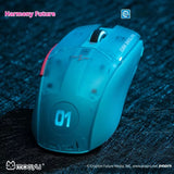 Moeyu Miku Theme Wireless Mouse Esports Heart Series Lightweight Full Function Rgb Lighting