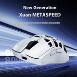 Metaphyuni M6 Wireless Gaming  Mouse Lightweight Alloy Dual 8k PD3950 3mode Esport