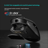 EDIFIER HECATE G5M Pro Wireless Gaming Mouse 8k  Bluetooth Tri Mode PAW3395 Ergonomics Low latency