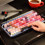 LOFREE DOT “Blossom” Mechanical Keyboard Rose Gold Bloom Version Tea Shaft Wireless 5.1 Bluetooth