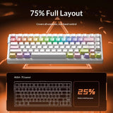 AULA  AG75 Wired Magnetic Switch Mechanical Keyboard