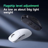 MCHOSE A7 Ultra Wireless Gaming Mouse Bluetooth PAW3950 26000DPI Optical Sensor 8KHz Light Weight