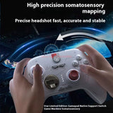 Aolion Wireless Bluetooth Hall Remote Stick Trigger Game Controller Dual Vibration Pc Steam Switch Nintendo