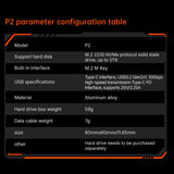 OneXPlayer Ultra Portable Mini Hard Drive Enclosure Box External Solid State magnetic to phone