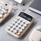 Lofree Wireless Bluetooth USB C 2-Mode Numeric Mechanical Mini Keyboard Calculator for Laptop Office Accounting 20KeyPC