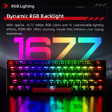 MACHENIKE K500-M61 Mechanical Keyboard with Analog Magnetic Swtich Rapid Trigger Mode 60% RGB 8K