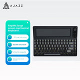 AJAZZ AKP846 Wired Mechanical keyboard with 10.1inch Touch Screen Hot Swap Gasket Structure