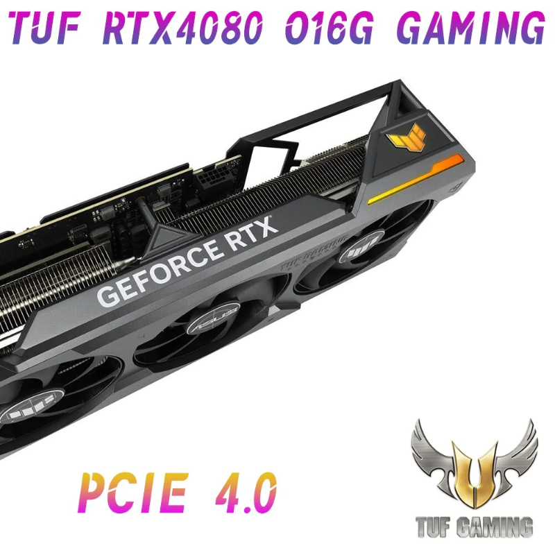 ASUS NEW TUF RTX 4080 O16G GAMING Graphics Card GDDR6X 16GB Video Cards GPU 256Bit