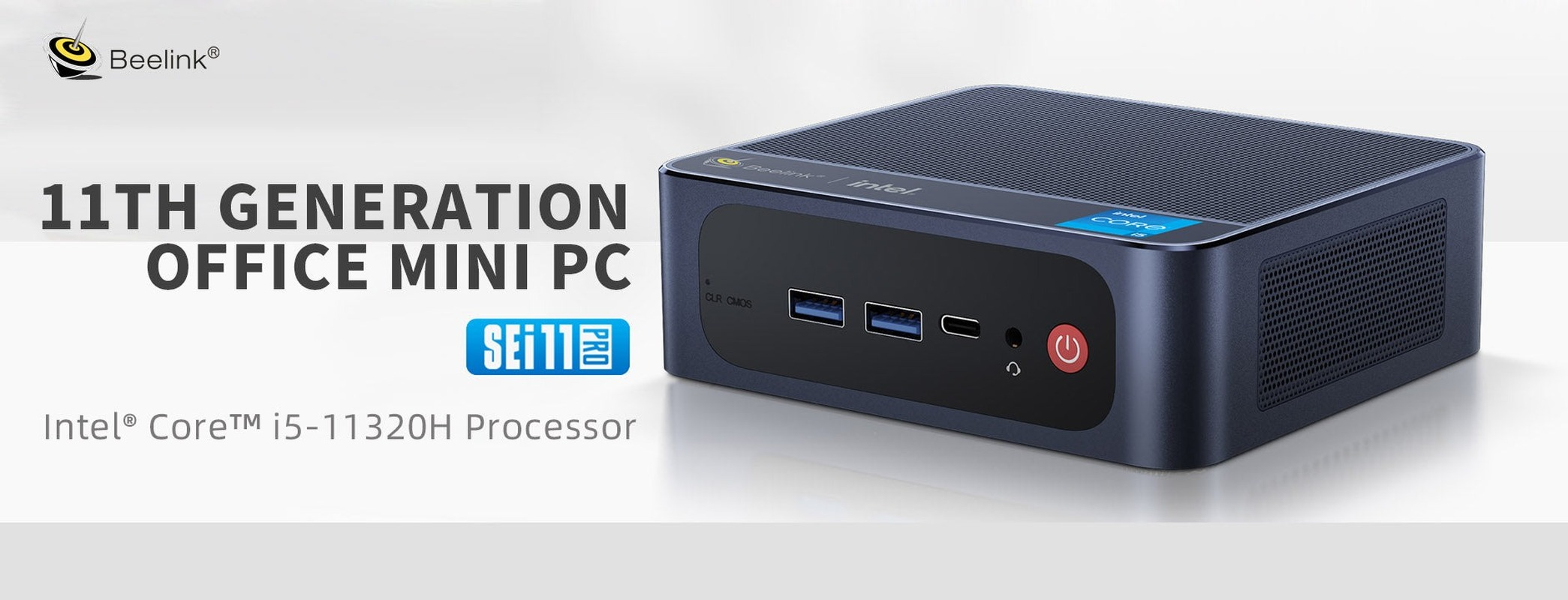 Beelink SEi 11 Pro Mini PC Windows 11 Pro with Intel® i5-11320H 4C