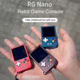 ANBERNIC RG Nano  Mini Retro Handheld Game Console 1.54" IPS Screen Linux System 8000+Games