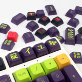 EVA 13 Keycap PBT Dye Sublimation XDA Profile 135Keys Keycap Set for Mechanical Keyboard Customization