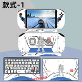 Stickers Cover Case for Onexplayer 2 Pro Carton Decals Full Cover Side Magnetic Keyboard