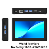Higole 2 Pro Mini PC 5.5'' N5095  Windows 11 WiFi5 BT5.0 Touch Screen Tablet 2500mAh Desktop Industrial Computer