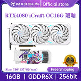 MAXSUN Graphics Card RTX 4080 iCraft OC 16GB GDDR6X GPU NVIDIA Computer PC