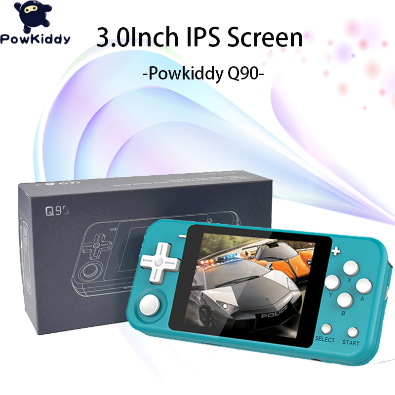 POWKIDDY Q90 Hot Sales Multi Languages Handheld Game Console 3.0