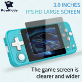 POWKIDDY Q90 Hot Sales Multi-Languages Handheld Game Console 3.0Inch IPS Screen Dual Open System Retro Gaming Players Kids Gifts