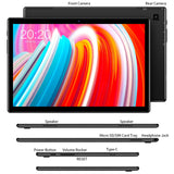 Teclast M40 Tablets PC 10.1inch 4G Network UNISOC T618 Octa Core 6GB RAM 128GB ROM