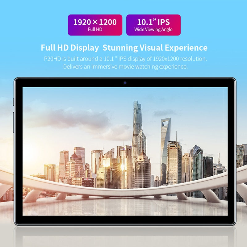 Teclast P20HD 10.1" Android 10 Tablet PC SC9863A Octa Core 4GB RAM 64GB ROM 4G Network