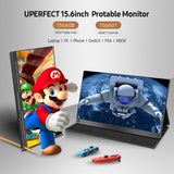 UPERFECT 15.6 4K USB TypeC IPS Screen Portable Monitor For Ps4 Switch Xbox Laptop LCD Display
