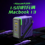 PISEN EVA GaN 65W Fast Charging Type-C Charger for Mac iPhone 15 Huawei Xiaomi