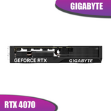 GIGABYTE RTX 4070 WINDFORCE OC 12G Video Cards GIGABYTE NVIDIA RTX 4070 GDDR6X 12GB Graphics Card