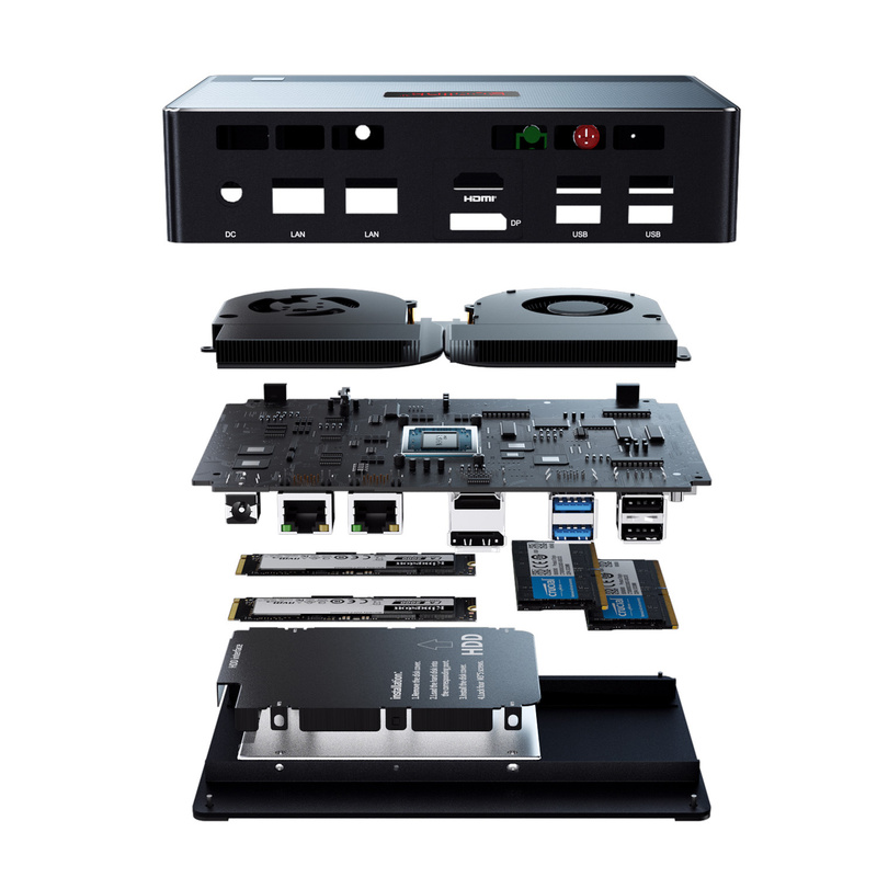 最高の Beelink GR5(2019)AMD Ryzen5 3550H メモリ8GB デスクトップ