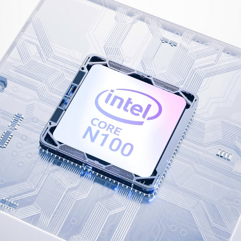 MINIX Z100-0dB Mini PC Intel N100 Quad-Core 3.4GHz Dual Band WiFi 6 Bluetooth 5.2