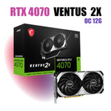 MSI RTX 4070 VENTUS 2X 12G OC Graphics Cards GDDR6X 12GB Video Cards GPU 192Bit